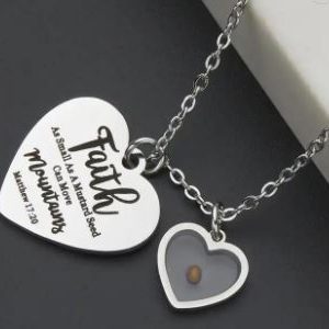 Mustard Seed Faith Necklace
