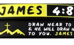 Christian Silicone Bracelet James 4v8
