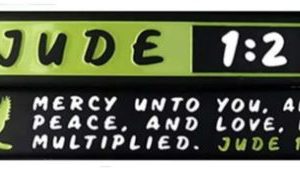 Christian Silicone Bracelet Jude 1v2