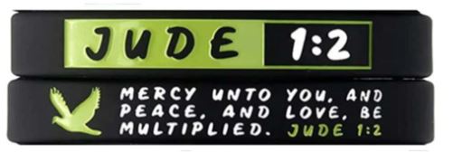 Christian Silicone Bracelet Jude 1v2
