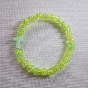 Green Cross Bracelet
