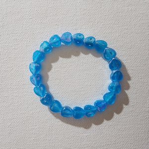 Light Blue Heart Bracelet