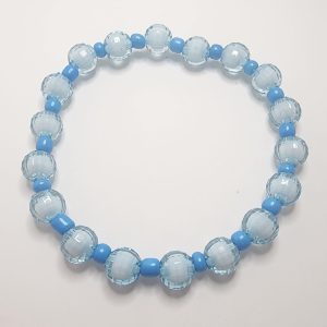 Light Blue Beaded Bracelet