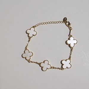 White Clover Bracelet