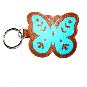 Blue Butterfly Keyrings