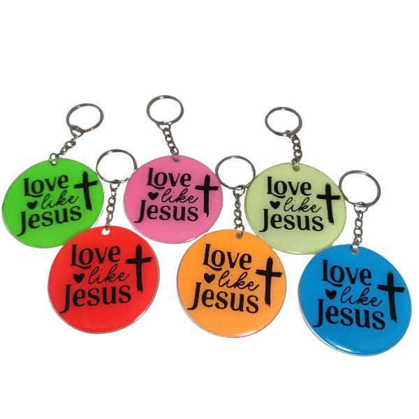 Love Like Jesus Keyrings
