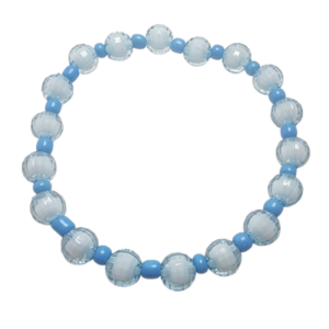 Light Blue Beaded Bracelet