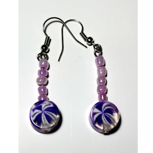 Purple Earrings